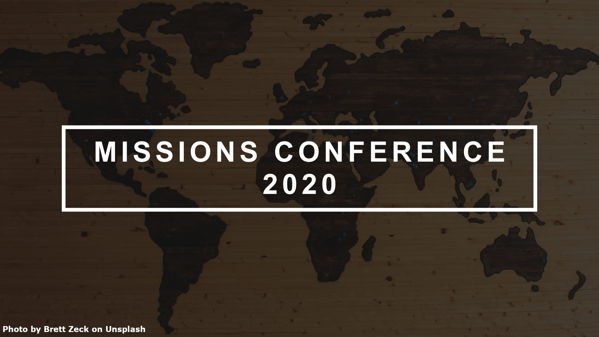 Missions Conference 1: 2020