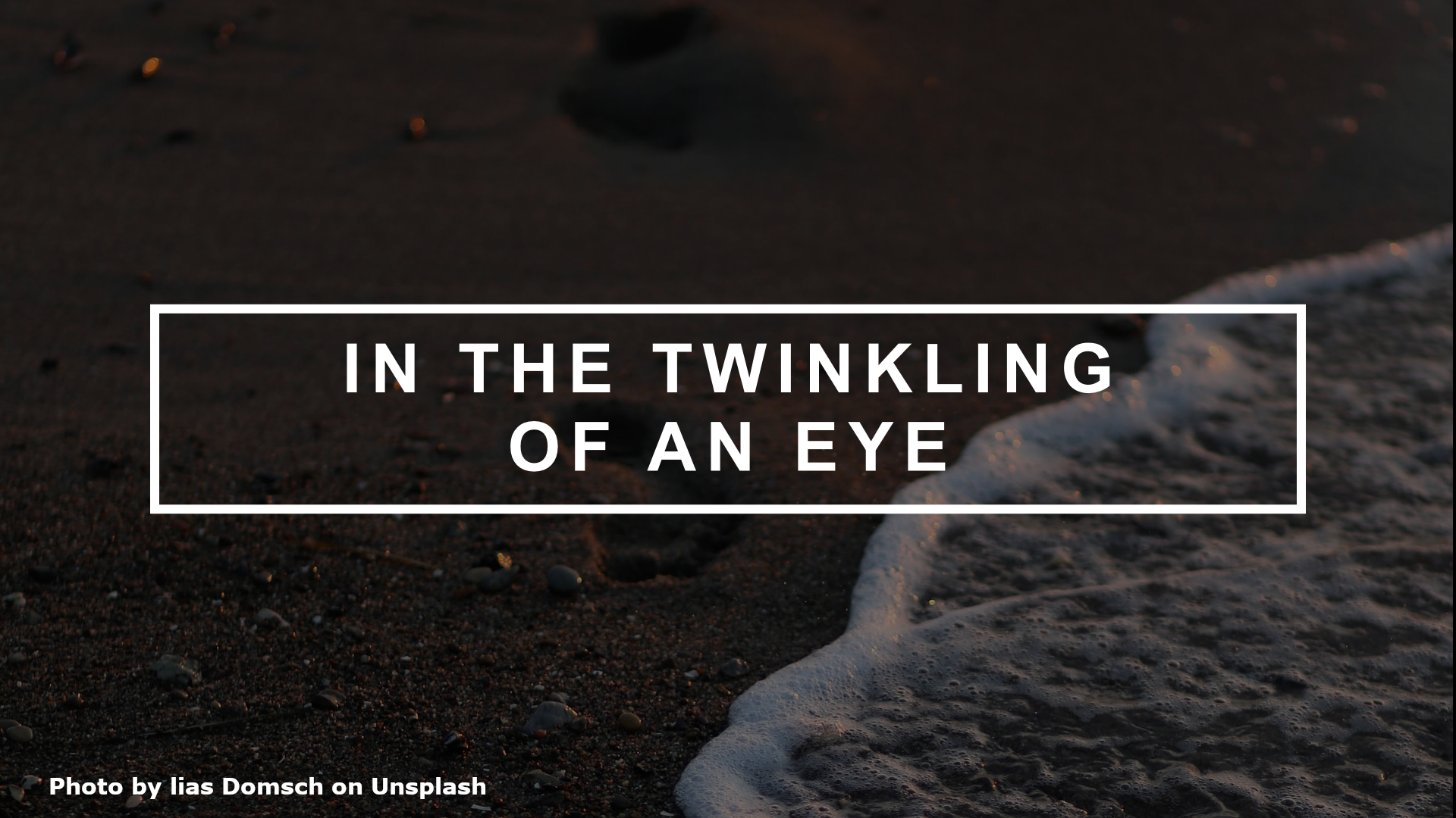 In the Twinkling of an Eye, Part 2